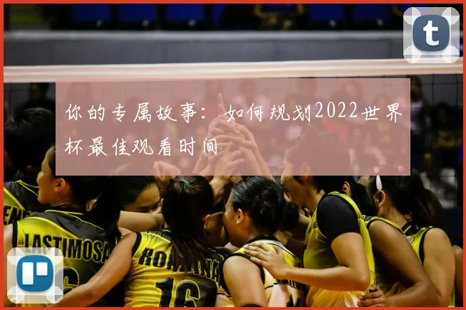 你的专属故事：如何规划2022世界杯最佳观看时间